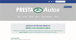 Desktop Screenshot of prestaautos.com